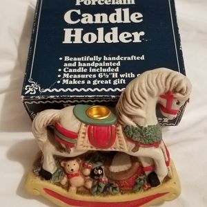 Rocking Horse Candle Holder